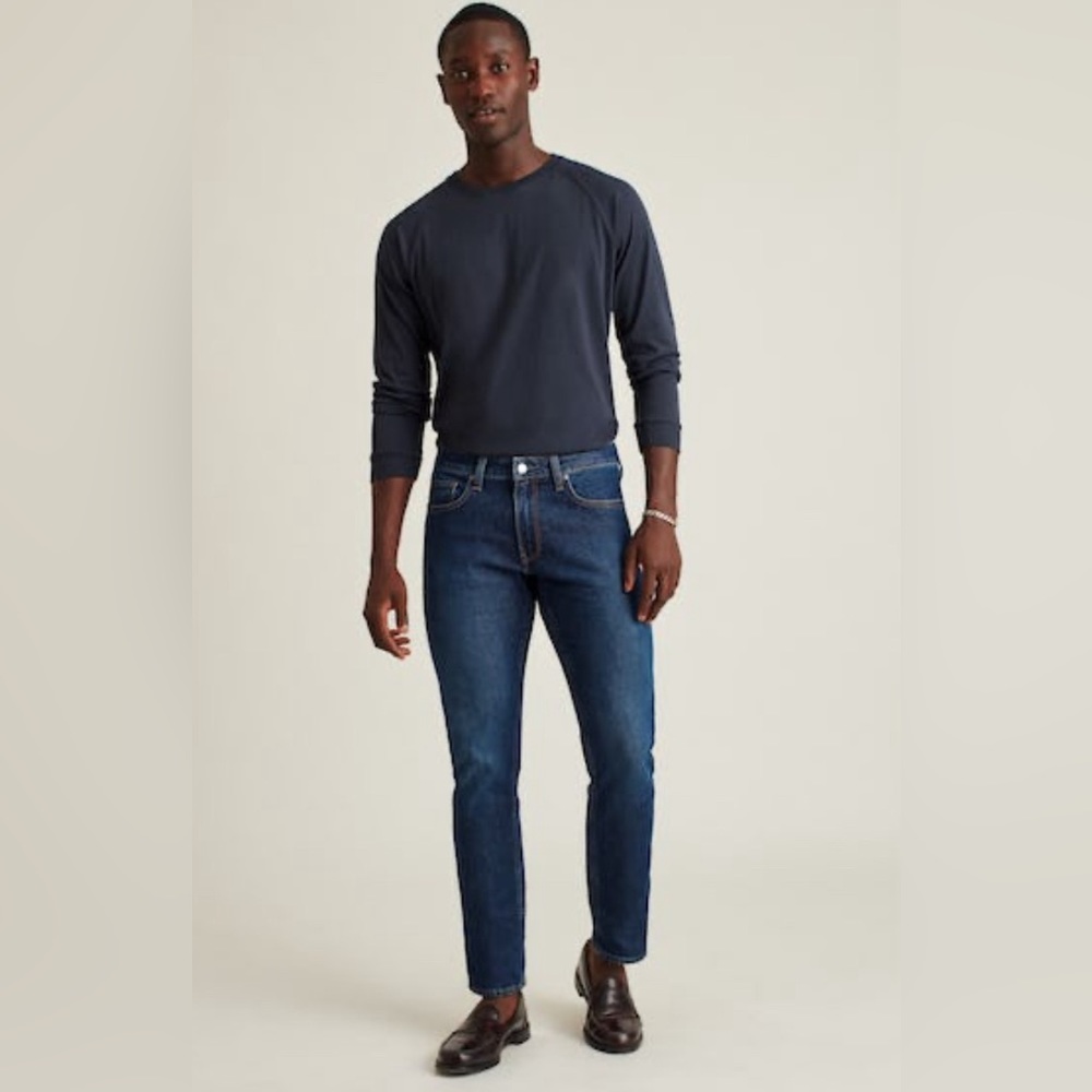 Bonobos Dark Wash All Season Jeans 35 x 32